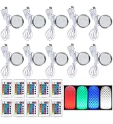 Remote Control RGB LED Lamp Kit for Bambu Lab 3D Printer Accessories-3D Printer DIY Multicolor Li...