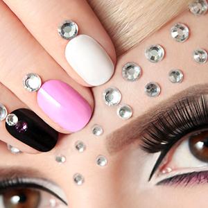rhinestones for makeup