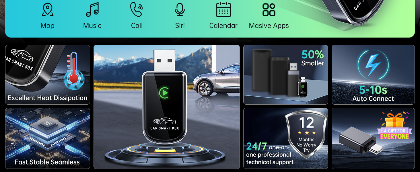 apple carplay wireless adapter