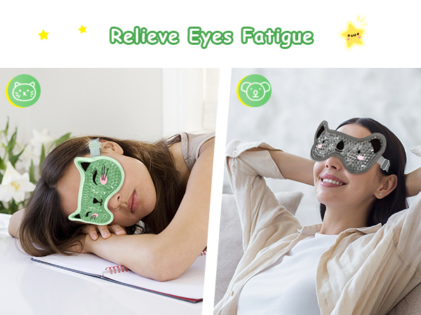 Cooling eye mask