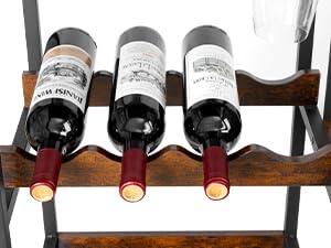 freestanding wine rack