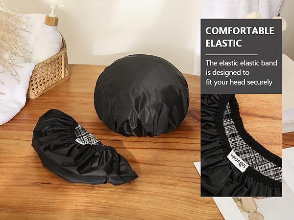 adjustable shower cap