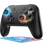 Switch Controller, Wireless Bluetooth Controller for Nintendo Switch 2/Switch/Lite/OLED, game con...