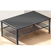 ECOLOVI 2-Tier Computer Monitor Stand Riser, Desk Organizer for Monitor, Printer & Laptop Stand, ...