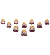 GK GAMAKAY Phoenix Silent Linear Keyboard Switch with LED Diffuser for Backlit Mechanical Keyboar...