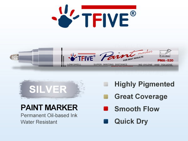 silver paint pens paint markers