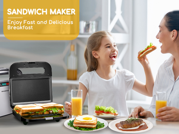 panini press sandwich maker electric grill kitchen small appliances