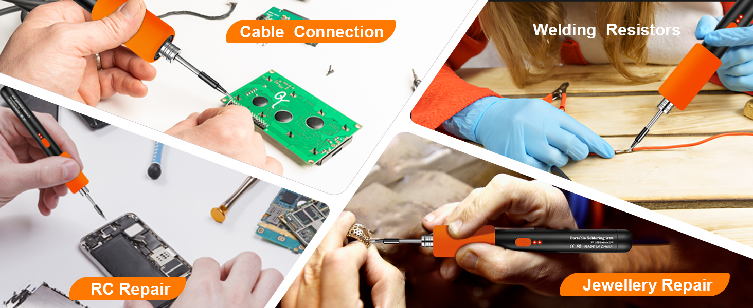 rechargeable soldering iron