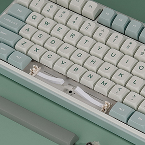 Details under the space bar