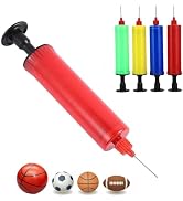 Seadiquiet 1pcs Random Color Air Pump Inflator,Ball Pump, Sports Ball Pump,Hand Pump,Portable Air...