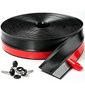 Garage Door Seal Top and Sides 34 FT TPE Garage Door Weather Stripping | Weatherproofing Garage D...