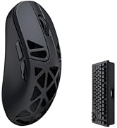 Keychron M3 Mini 4K Wireless Bluetooth 5.1/2.4 GHz/Wired Optical Mouse, Ultra-Lightweight 65g Pro...