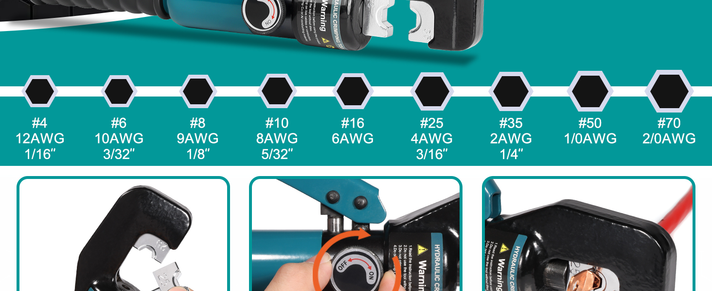 hydraulic crimping tool