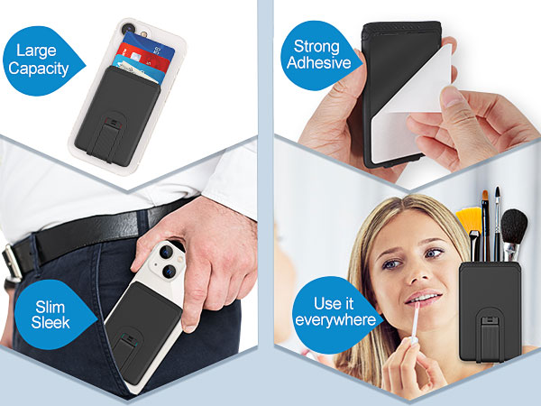 credit card holder for cell phone
