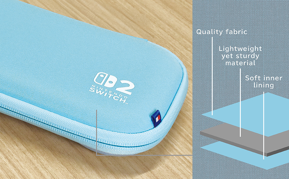 Slim Tough Pouch Light Blue 2