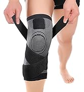 NuCamper Knee Brace for Arthritis Pain,Adjustable Compression Sleeve for Men Women Pain Relief,Kn...