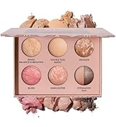 LAURA GELLER Baked Icons Complete Full Face Palette, Light | All-in-One Makeup Palette with Baked...