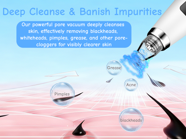 powerful pore vacuum deeply cleanses skin