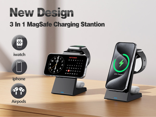 3 in 1 charger station