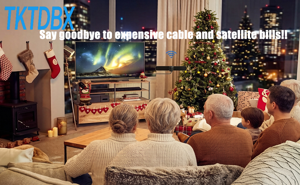Amplified TV Antenna