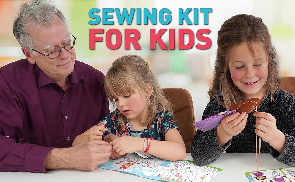 sewing kit for kids ages 8-12, crafts for girls, craft kits for kids, crafts for kids ages 8-12
