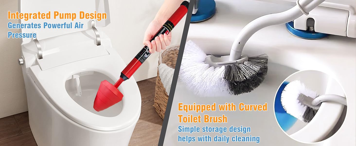 Ergonomic Design Better grip handle Fits hand curves, anti-slip texture, easy to use