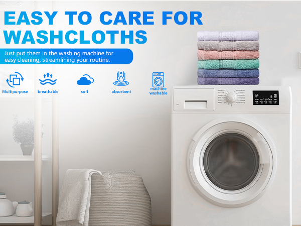 100% Cotton Wash Cloth
