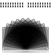 YIMATEECO 120mm Fan Dust Filter PC, 10Pack PVC Computer Dust Filter Mesh Dustproof Case Cover PC ...