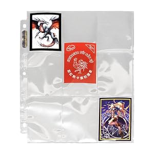 Platinum 9-Pocket Pages in use