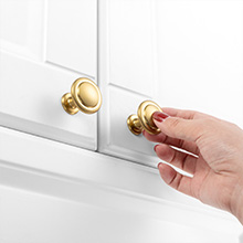 Brushed Gold Cabinet Handle Pull