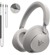 DOQAUS DJ Headphones Professional Wired Studio Monitor Headphones Over Ear for Music Recording an...