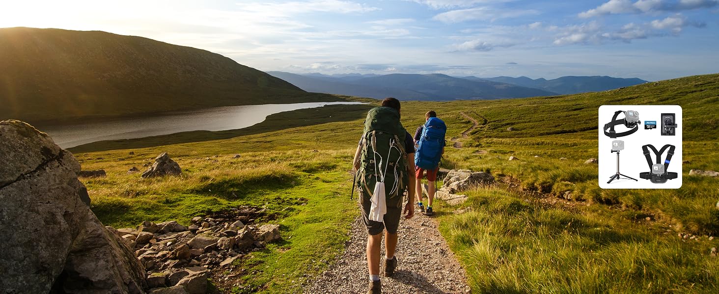 AKASO Hiking & Adventure Accessory Kit