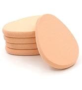 5Pcs Beige Smooth Makeup Sponge Blender Flawless Foundation Powder Puff Beauty,Makeup Brushes and...