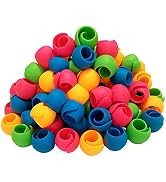 Fbshicung 100pcs Thread Spool Savers - Prevent Thread Tails from Unwinding for Sewing and Embroid...