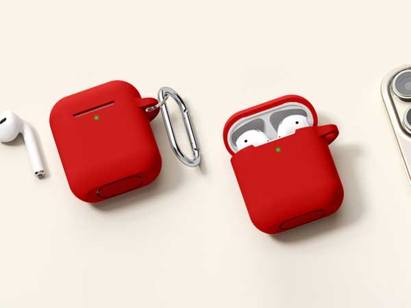 airpods case red