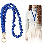 Glyven Scrunchie Lanyard for ID Badges