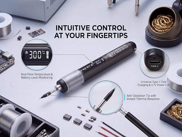 digital soldering iron
