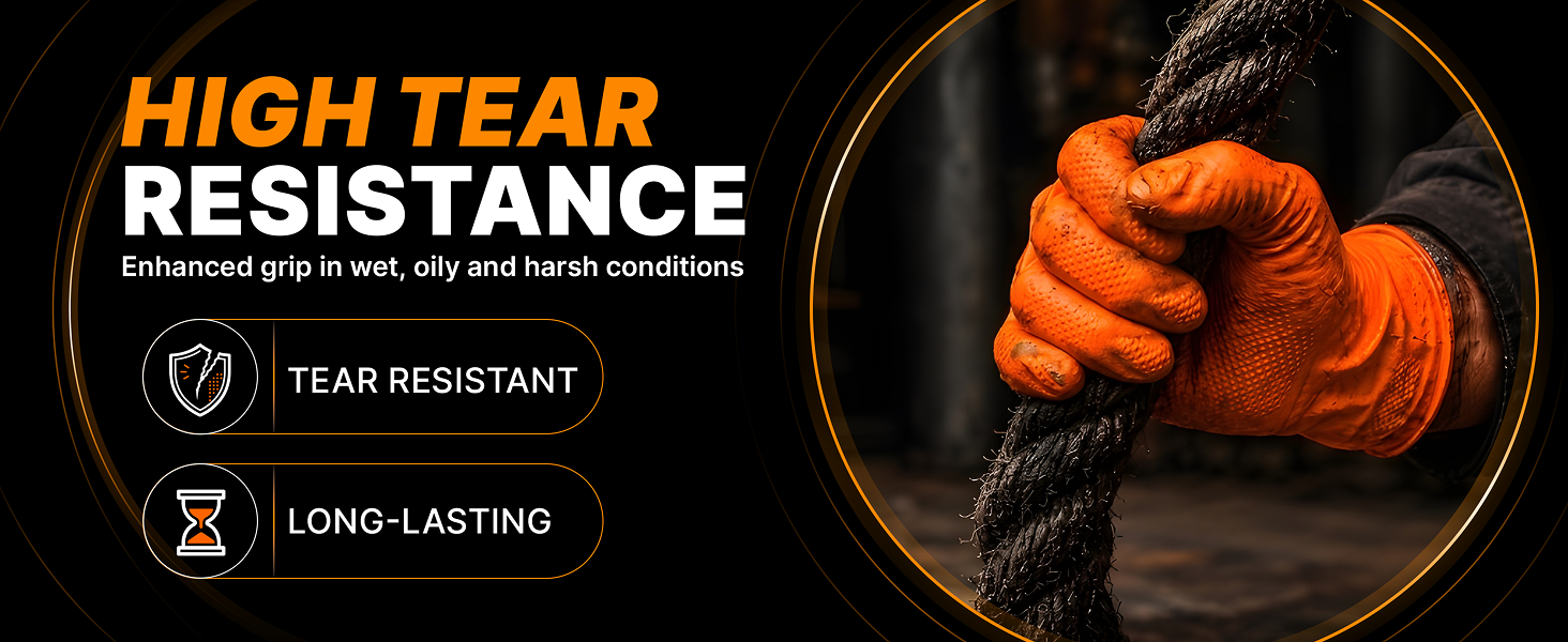 HIGH TEAR RESISTANCE
