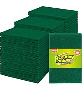 UNIMADE Non-Scratch Scouring Pads, 96Pcs Household Scour Pads for Kitchen, Garage and Outdoors, R...