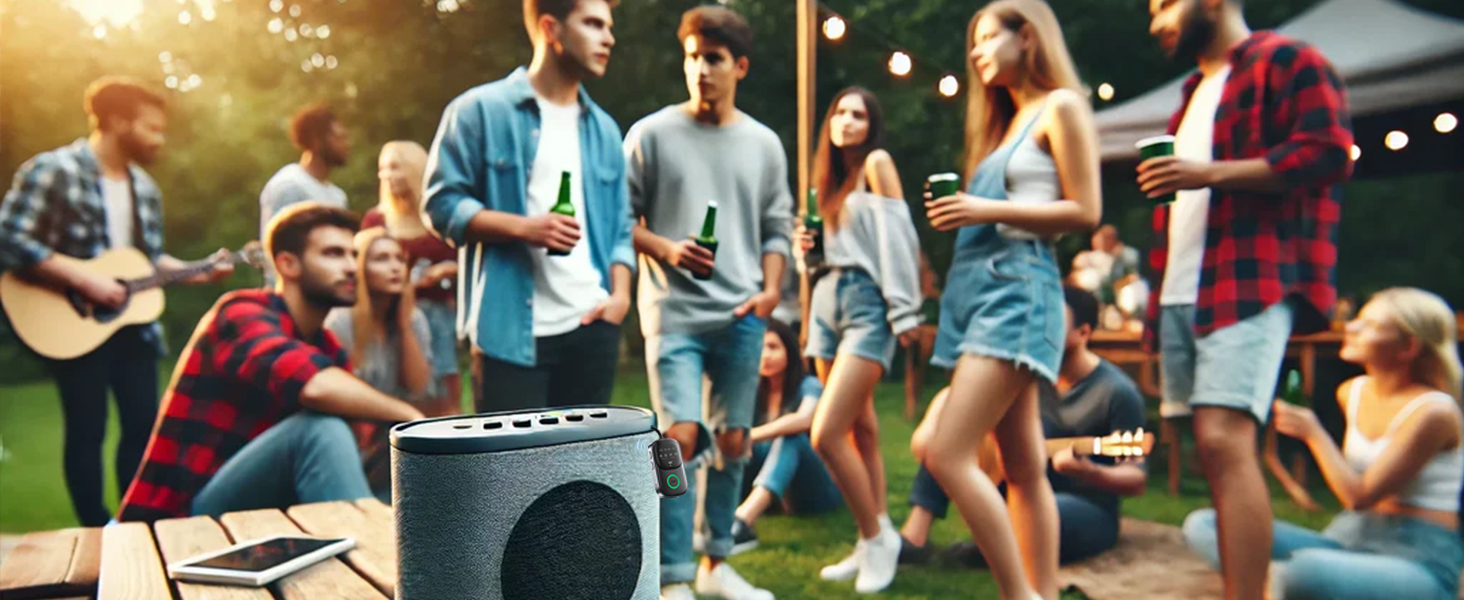 Bluetooth receiver for party music