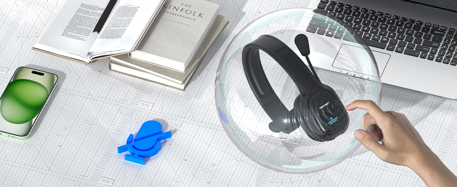 bluetooth headset with microphone