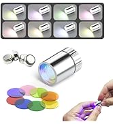 24 Full-color Pack Tiny Miniature DIY Battery Operated LED Lights,White LED with 48 Pcs colorful ...