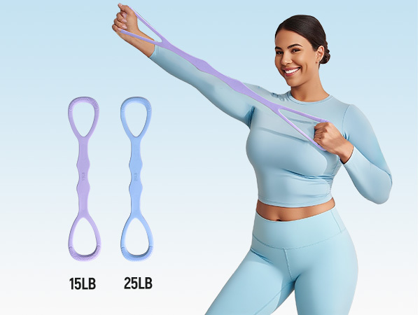 keep resistance band figure 8