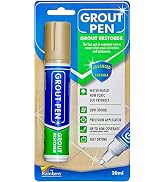 Grout Pen Beige Tile Paint Marker: Waterproof Grout Paint, Tile Grout Colorant and Sealer Pen - B...