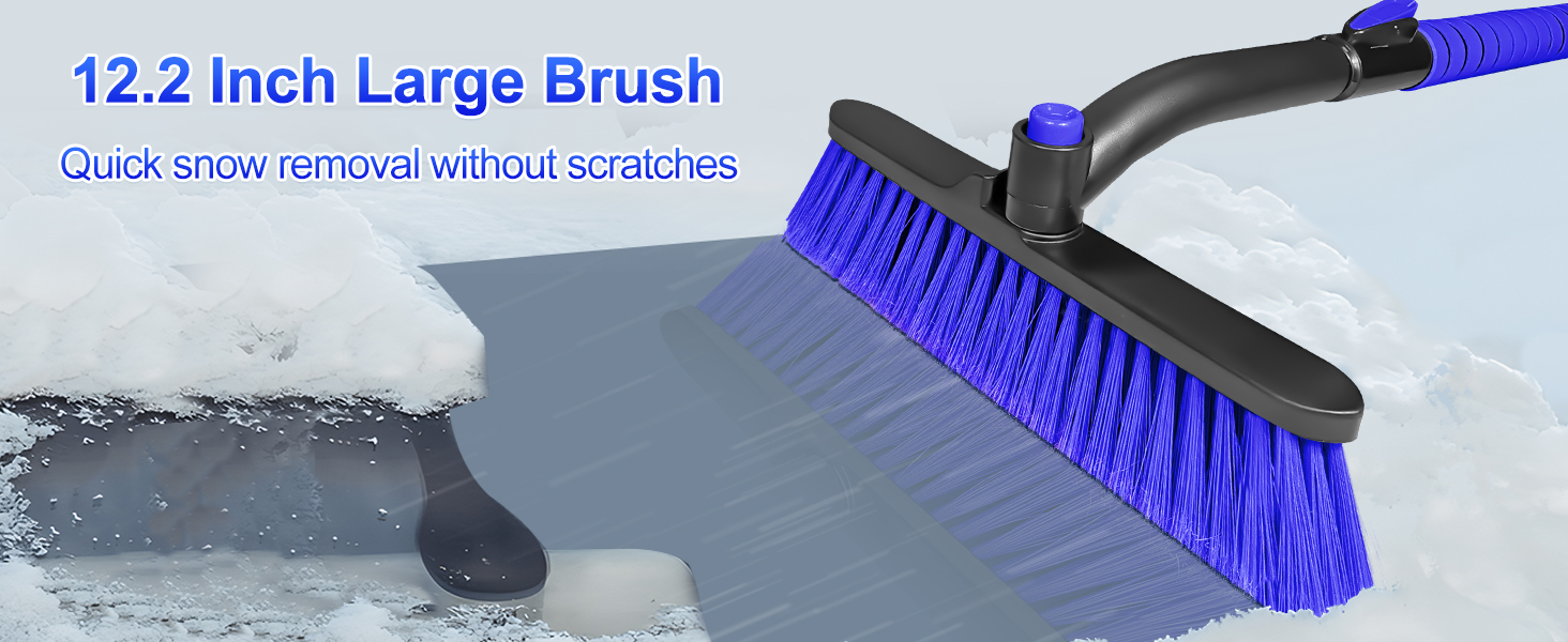 snow brush ice scraper