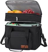 Maelstrom Lunch Box, 23L Insulated Lunch Bag, Expandable Double Deck Cooler Bag, Lightweight Leak...
