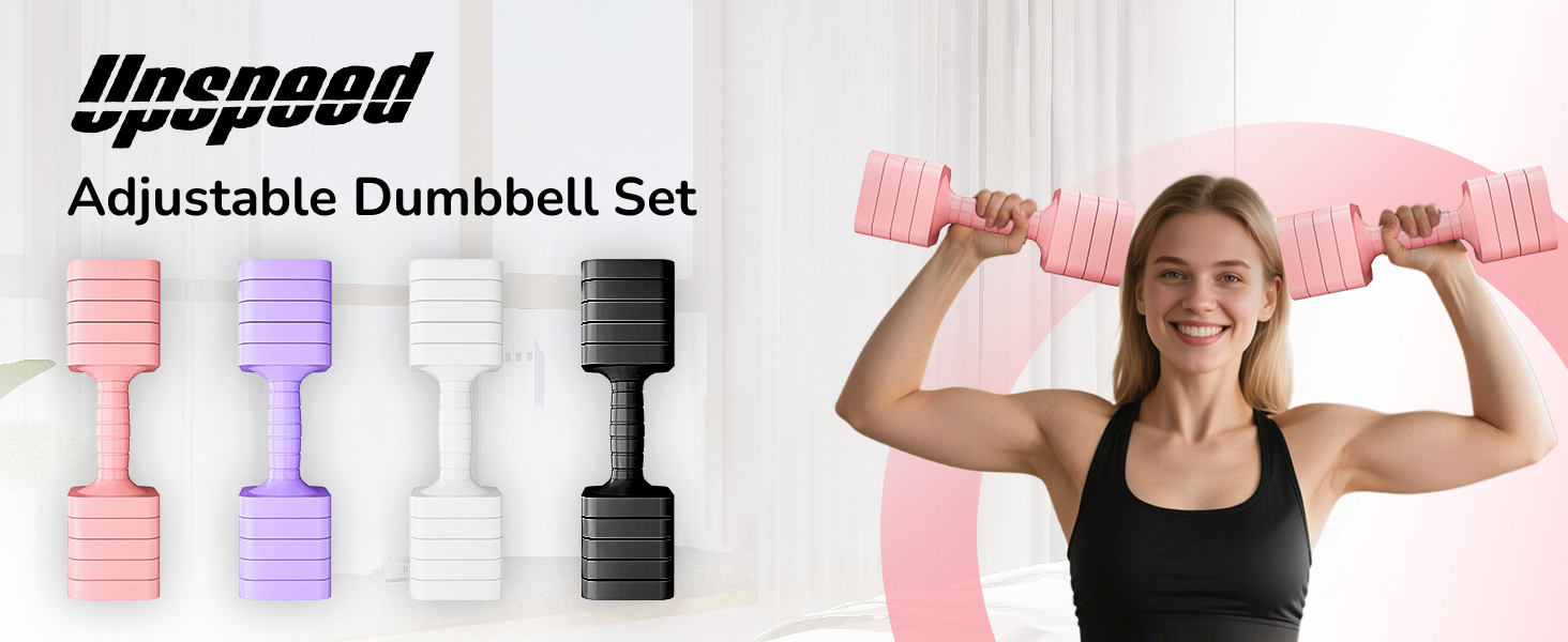 adjustable dumbbells set adjustable weight set set of 2 dumbbells women men