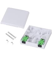 Eardion Fiber Distribution Box, Panel Splitter Case- Fiber Optic Terminal Junction Splitter Box f...