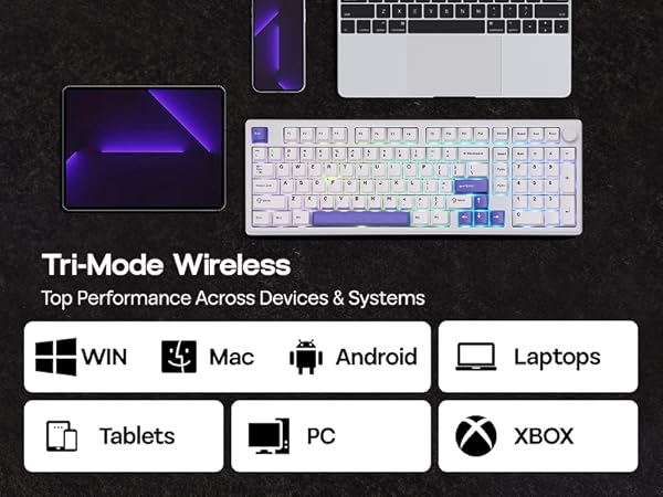 Galaxy100 wireless gaming keyboard