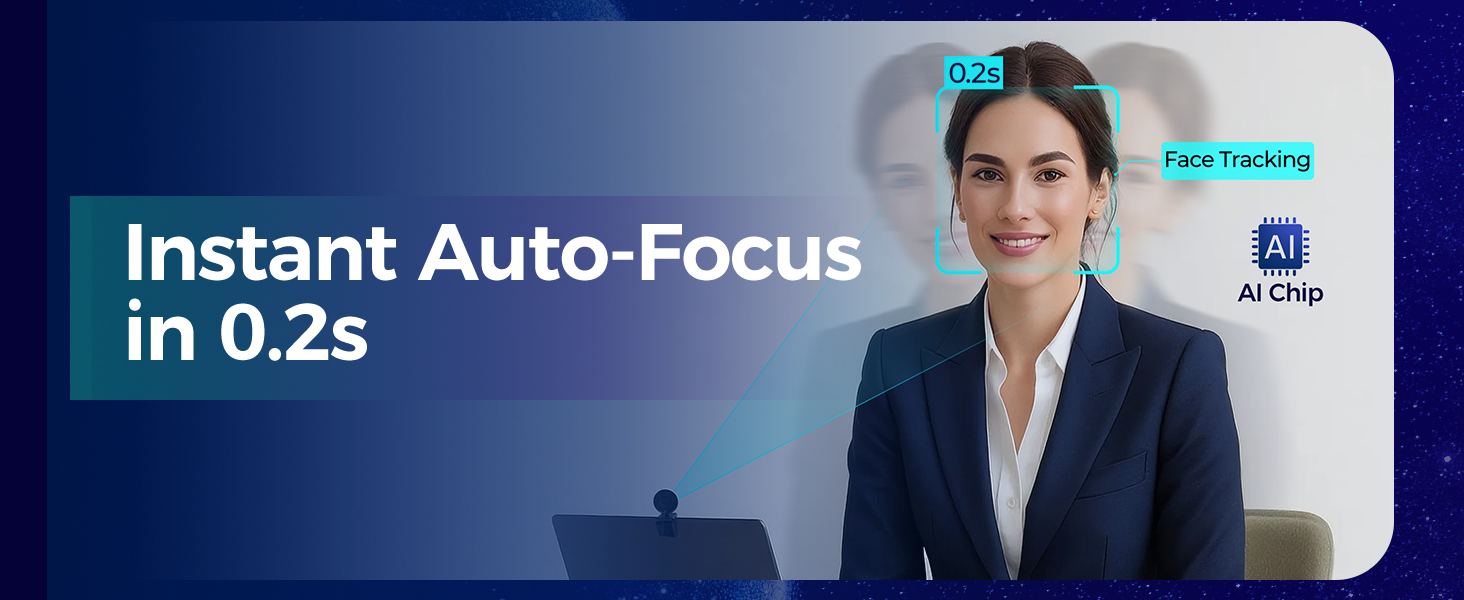 4K webcam with light